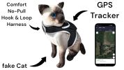 NEW Waterproof Mini GPS Dog Collar Tracker w/ Comfortable Buckle Clip Size:S