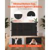 Retractable Baby Gate, 34 inch Tall, Extends up to 55 inch Wide, Retractable Gate for Kids or Pets, Mesh Material, Easy to Install for Indoor Stairs